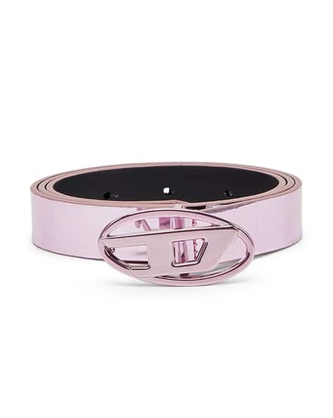 Buy DIESEL B-1DR 20 Leather Belt Pink Color Women AJIO LUXE