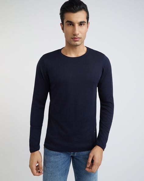 PARX Round-Neck Full-Sleeves Pullover