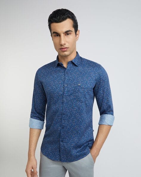 PARX Men Slim Fit Printed Shirt