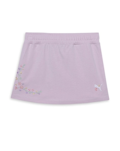 Flower Farm Youth Girl'S Above-Knee Casual Skirt