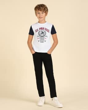 u.s. polo assn. Boys Crew- Neck T-shirt-picture-14