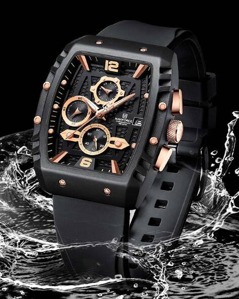 Men Analogue Watch-NF8025 B/RG/B