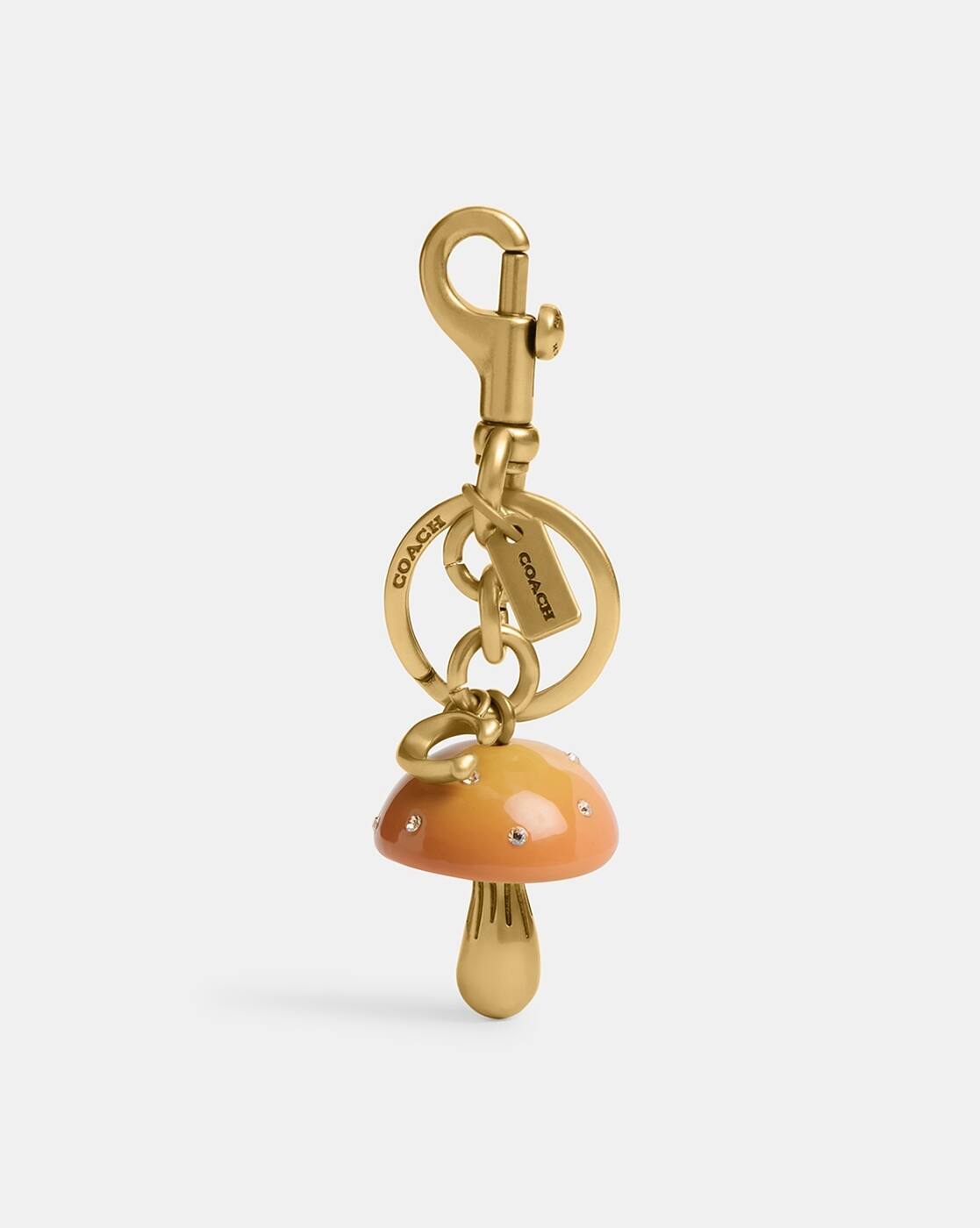 Buy Coach Mushroom Bag Charm | Mustard Yellow Color Women | AJIO LUXE