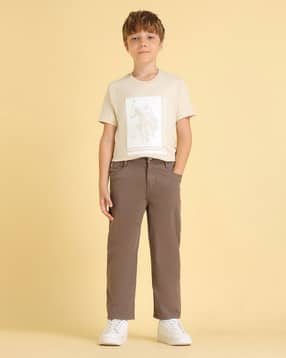Boys Cotton Relaxed Jeans-image-30