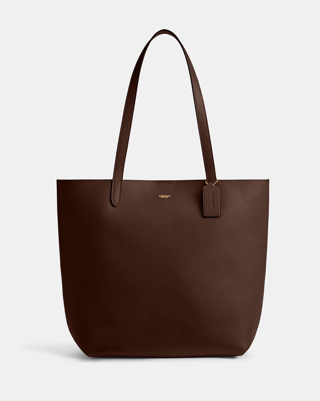 Buy Coach Manhattan Leather Tote Bag | Brown Color Women | AJIO LUXE