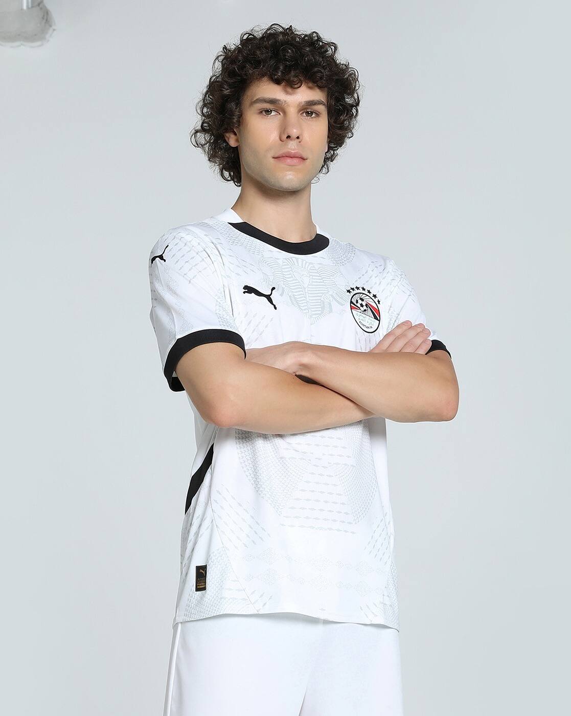 Buy PUMA Egypt 2025 Men Football Away Jersey Online | Ajio.com