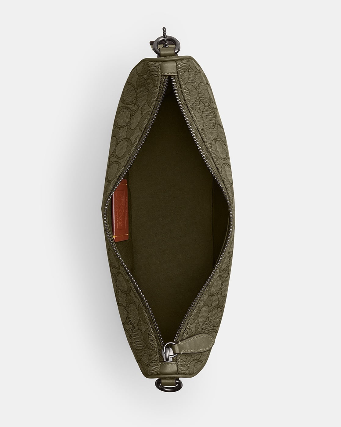 Buy Coach Signature Jacquard Hall Soft Sling Bag | Green Color Men