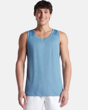 Men Round-Neck Sleeveless Vest-image-28