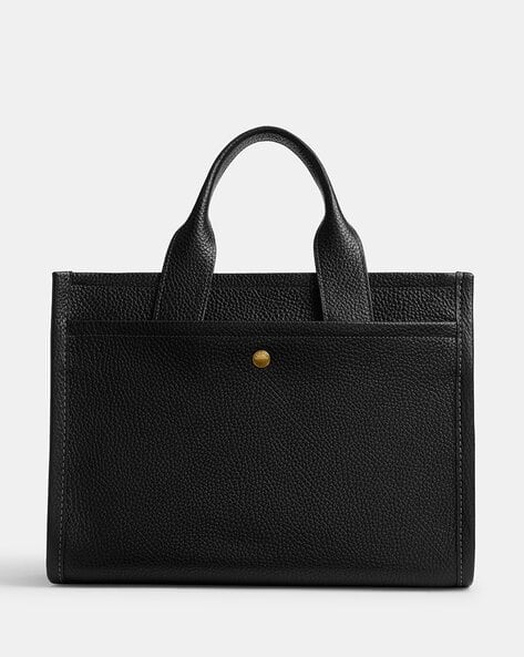 COACH】Cargo Tote 26 2WAY Tote Bag Black Cargo Tote Bag
