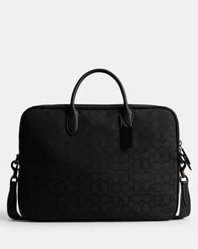 【希少】OLD COACH Dulles Bag leather black Buy COACH Gotham Convertible Briefcase Online | Ajio.com