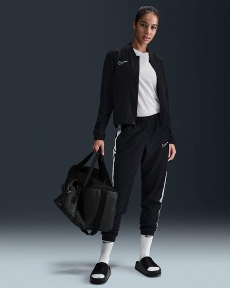 nike tracksuit womens black