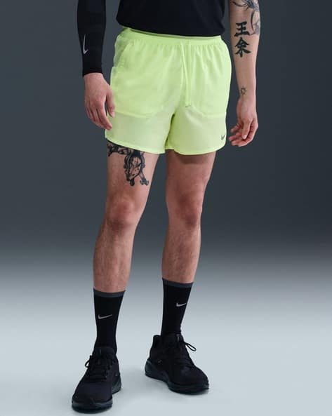 HOT Athletic Shorts Nike Neon Yellow Shorts Nike Running Shorts