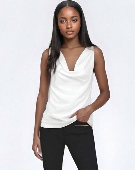 Buy H&M Women Boat Neck Top Online | Ajio.com