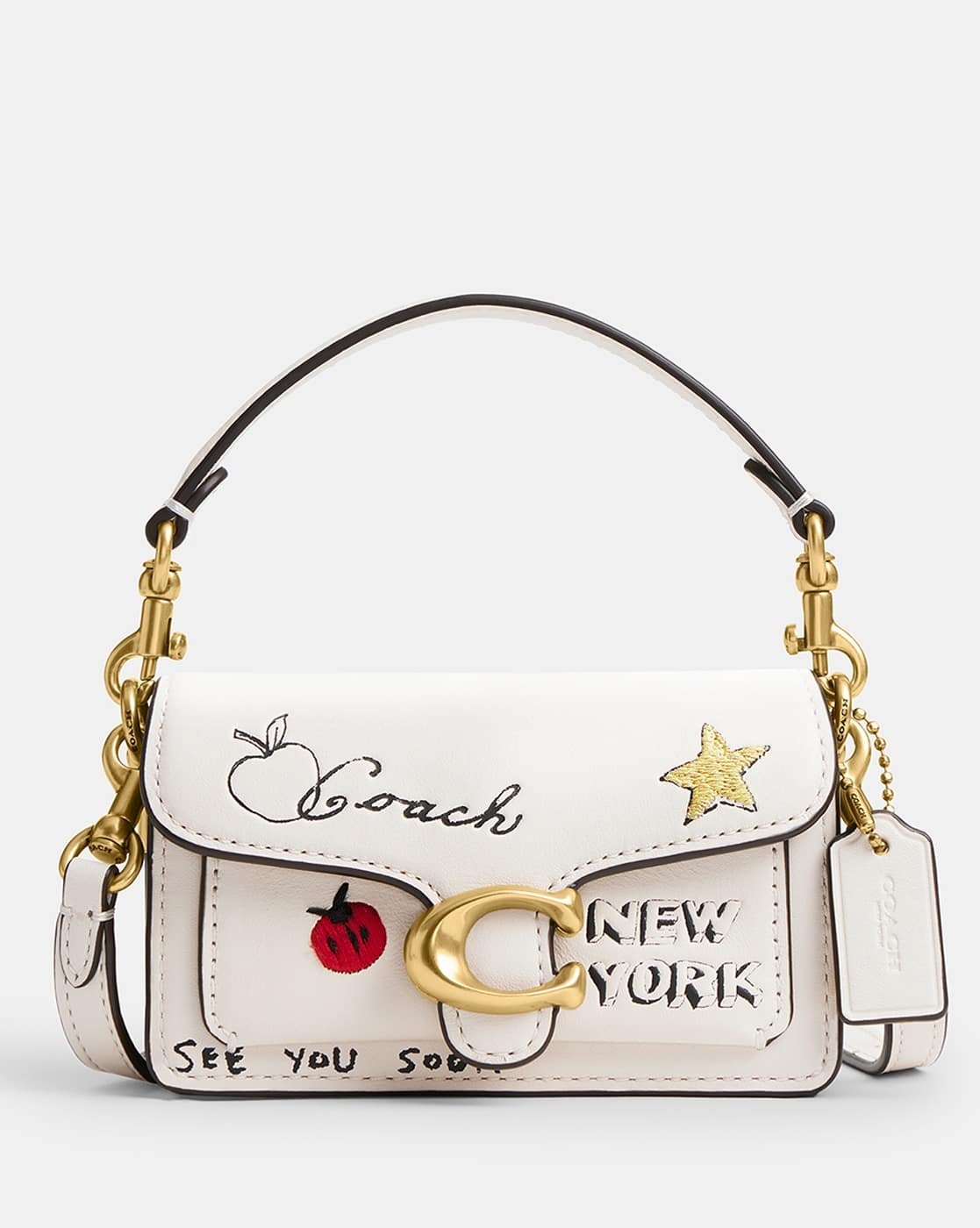 Coach Sling Bag Embroidery Vintage COACH Forever Ergo With