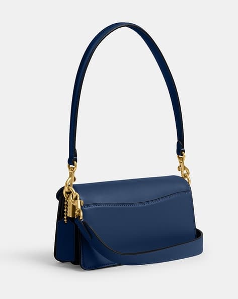 Buy Coach Tabby Small Shoulder Bag | Blue Color Women | AJIO LUXE