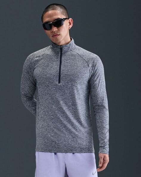 nike high neck t shirt