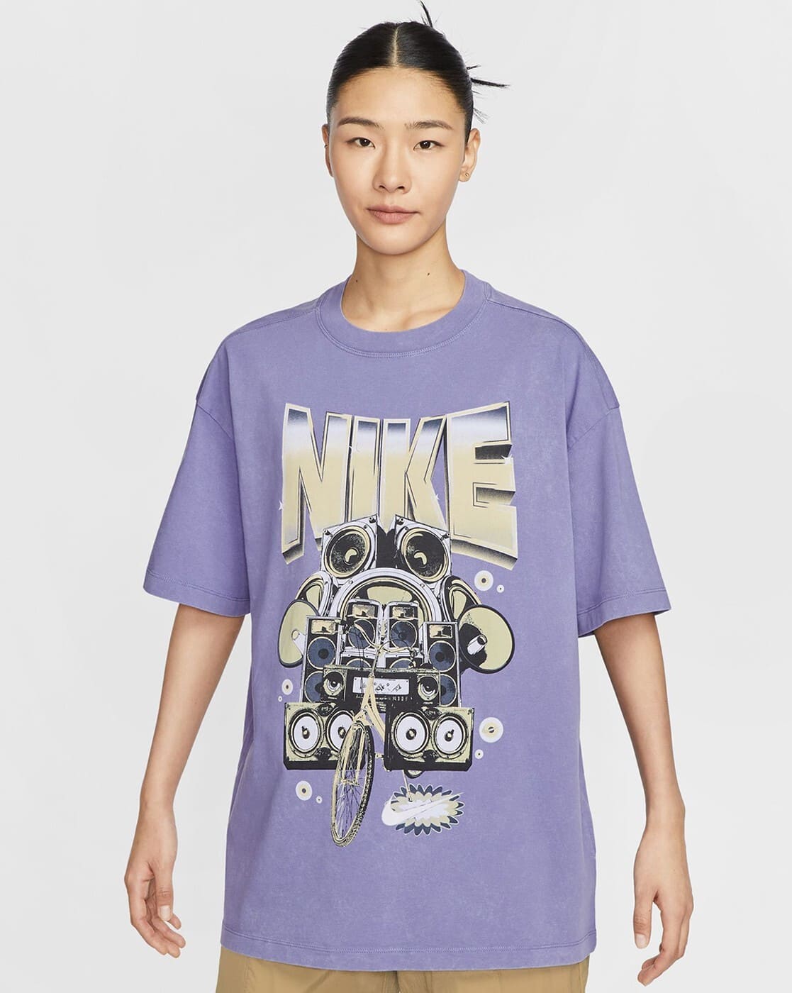 Women AS NSW Regular Fit Crew-Neck T-Shirt - Main Image