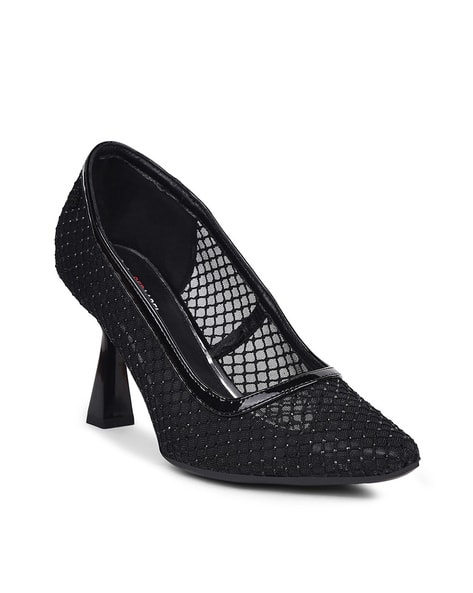 Bata Women Pointed-Toe Heeled Sandals
