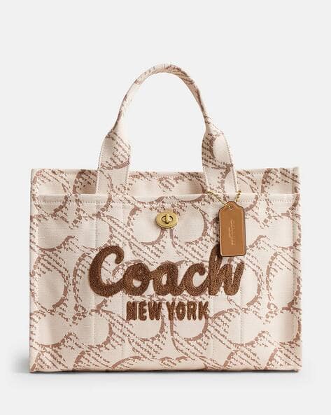 Signature Canvas Cargo Tote Bag