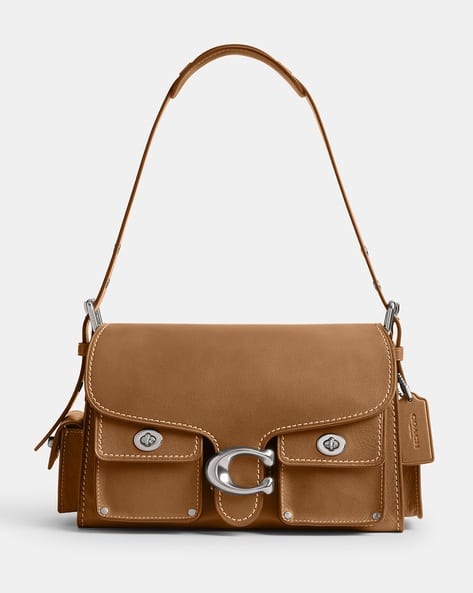 Buy Coach Cargo Turnlock Soft Tabby Medium Leather Shoulder Bag