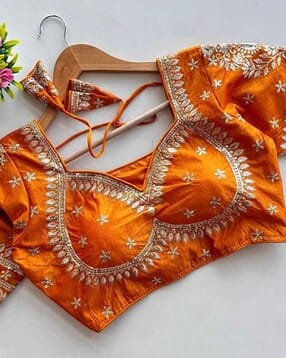 nyrika Women Embroidered Back-Open Blouse-picture-49