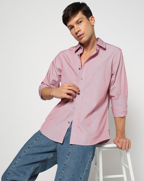 Buy Pink Shirts for Men by ARMANI EXCHANGE Online