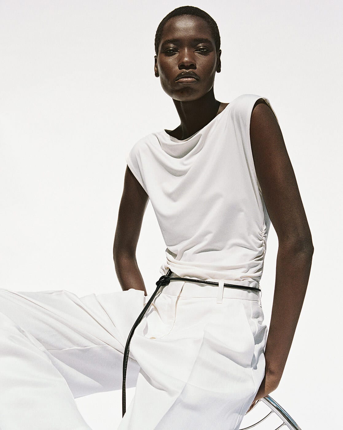 【draw drawers】 Boat Neck Tanktop draw drawers Cotton Boatneck Tanktopの通販 by nia｜ラクマ