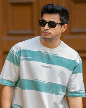 maniac Stripes Oversized Fit T-shirt-picture-33