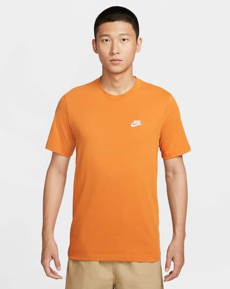 orange nike tshirts