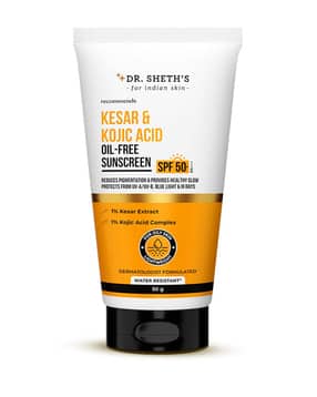 Kesar & Kojic Acid Oil Free Sunscreen SPF 50 PA++++ for Oily Skin