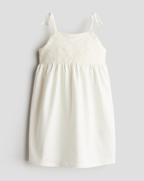 Buy White Dresses & Frocks for Girls by H&M Online | Ajio.com