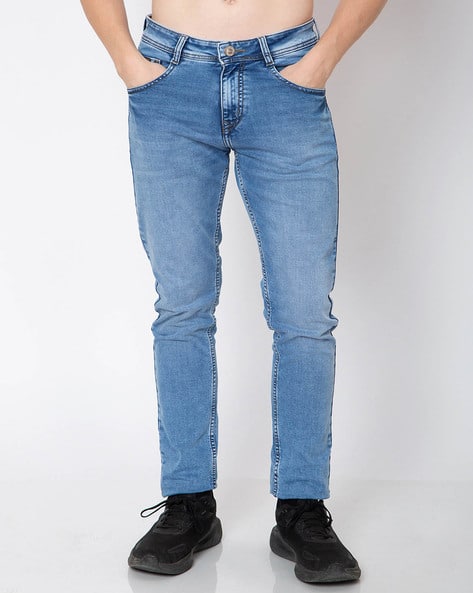 Buy BLUE Jeans for Men by SPARKY Online