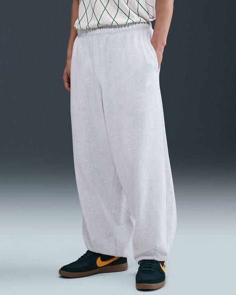 Men As Club French Terry Oversized Straight Track Pants