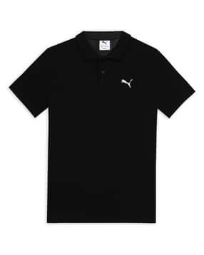 puma Boys Polo T-Shirt with Shot Sleeves  -picture-17