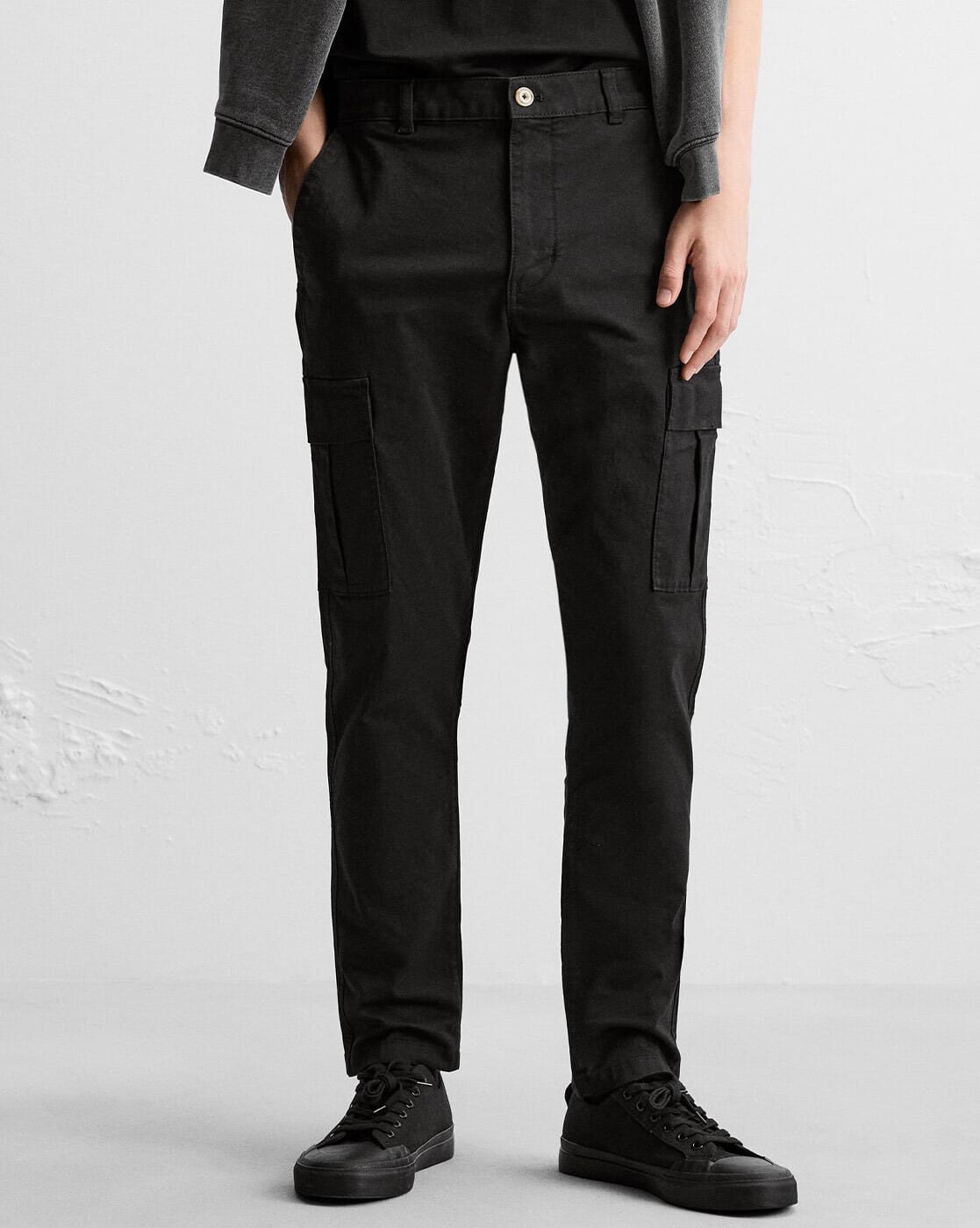 Anytee】Classics Officer Pants Black(M) M】Anytee Classics Officer