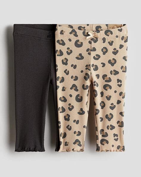Leopard Print Leggings Hm Organic Cotton Leopard Print Leggings