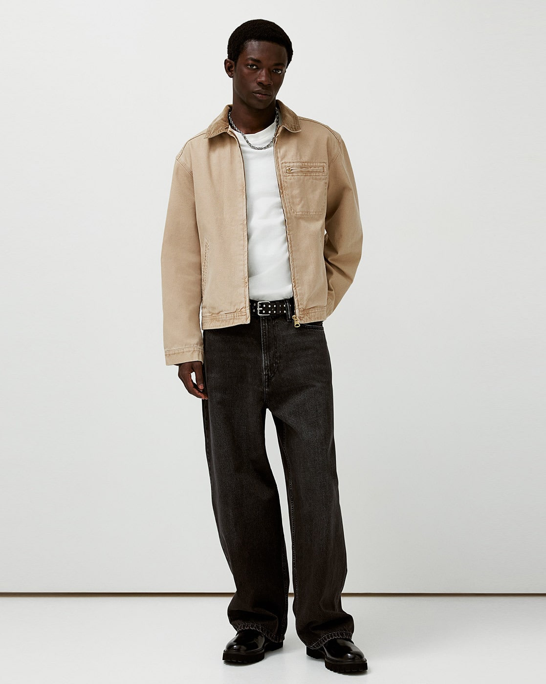 Buy Beige Jackets & Coats for Men by H&M Online | Ajio.com