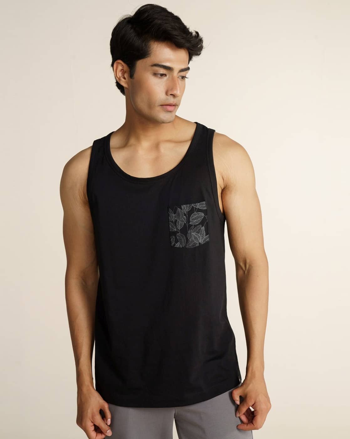 NACHE PRINTED TIE TANK TOP シズニルック m21821462994_1.jpg