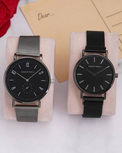 Joker & Witch Pack of 2 Analogue Wrist Watch-JWCW324