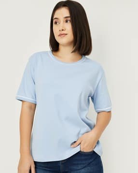 max Women Regular Fit T-Shirt with Short Sleeves-picture-51