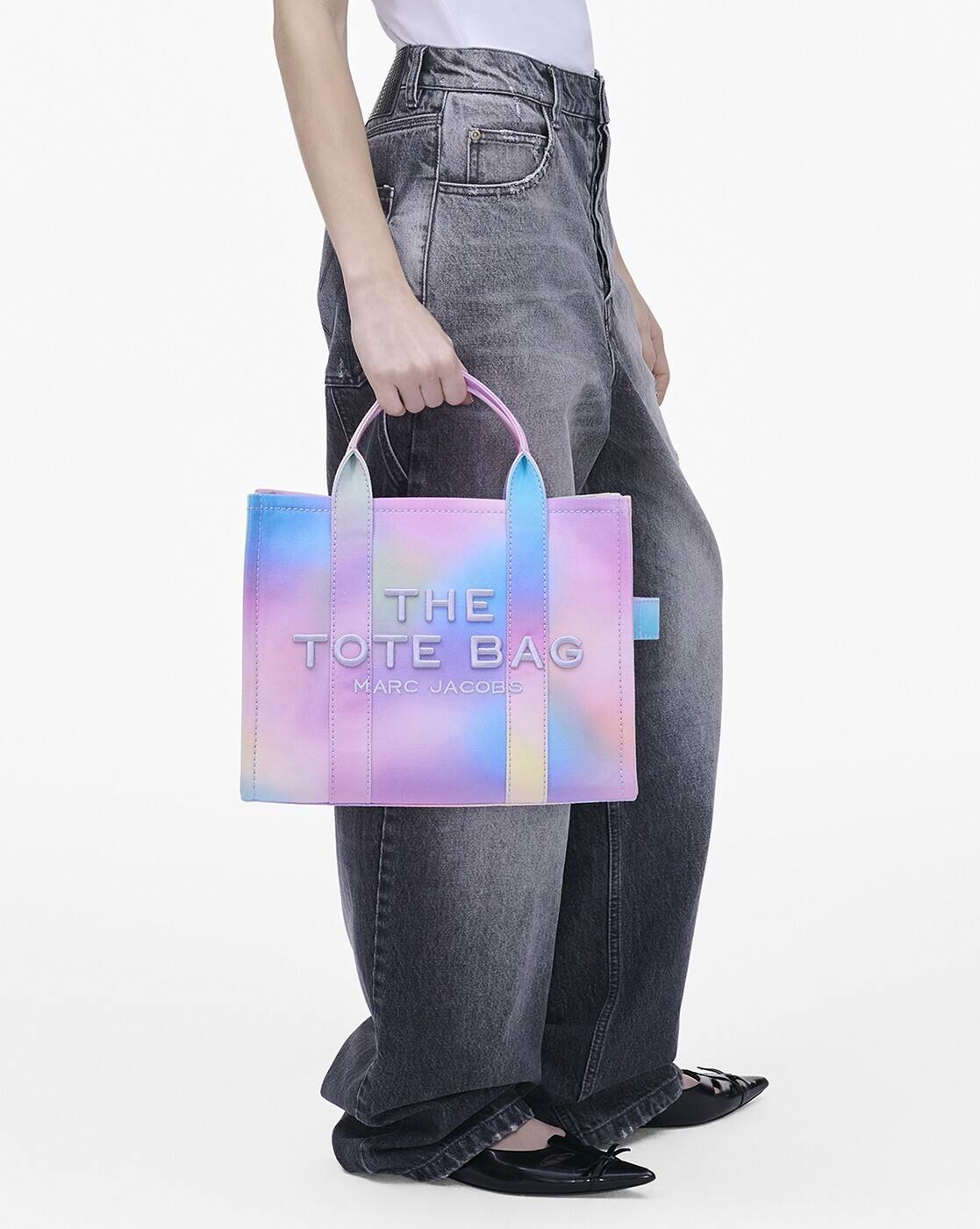 Buy MARC JACOBS The Airbrush Canvas Medium Tote Bag