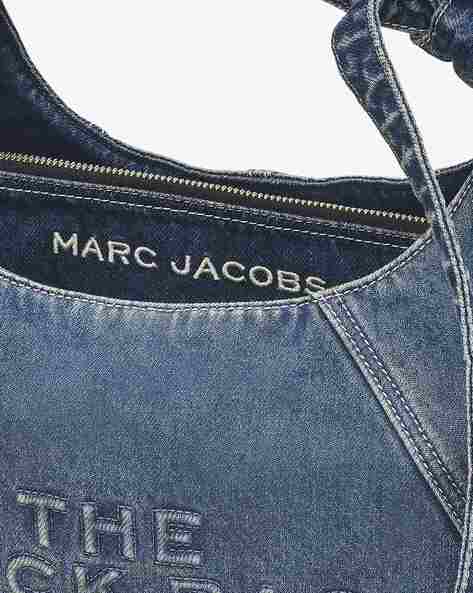 Buy MARC JACOBS The Bow Denim Sack Bag | Indigo Color Women | AJIO