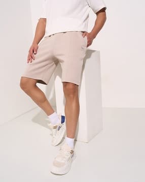 ajile by pantaloons Men Flat Front Regular Fit Shorts-picture-13