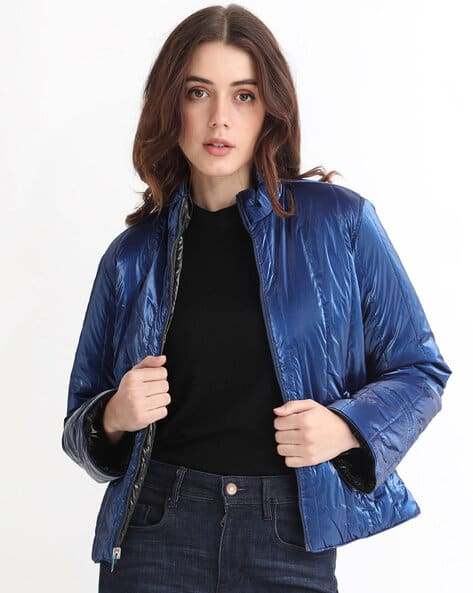 Women Regular Fit Harrington Jacket