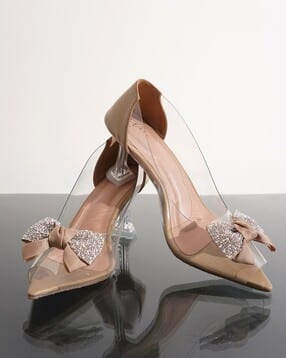 jm looks Women Embellished Kitten Heeled Sandals -picture-29