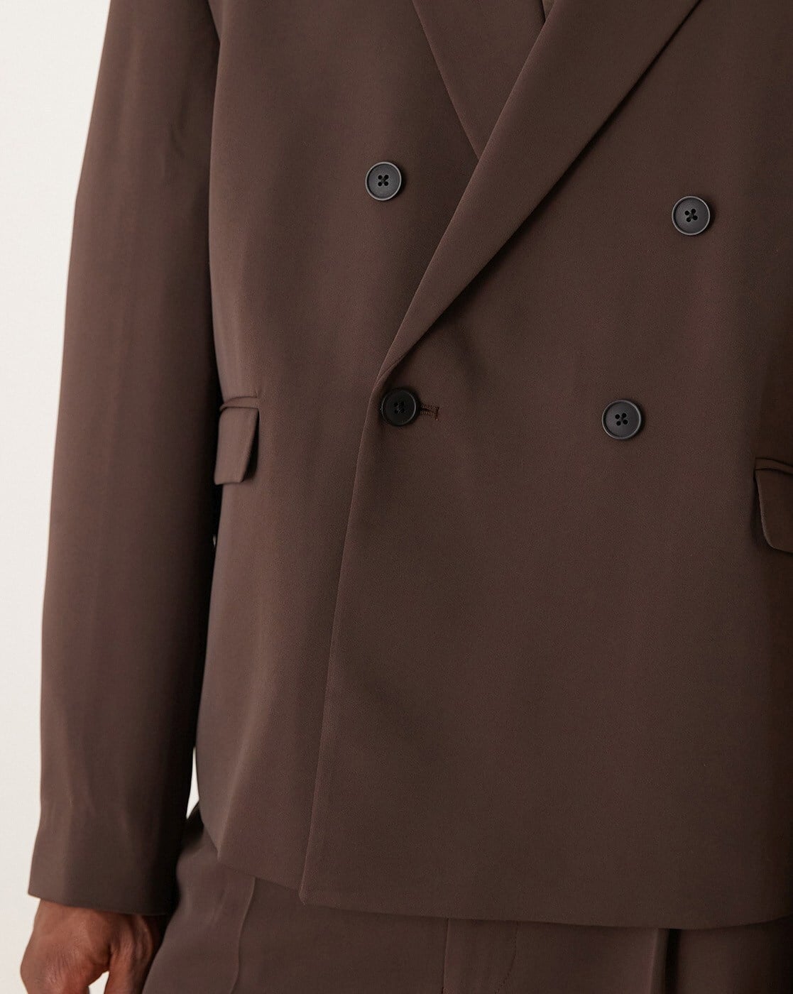 M TO R BOXY SINGLE BREASTED JACKET M TO R 】BOXY SINGLE BREASTED