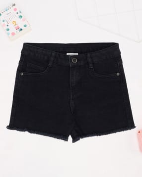 pantaloons junior Girls Cotton Regular Fit Shorts-picture-26