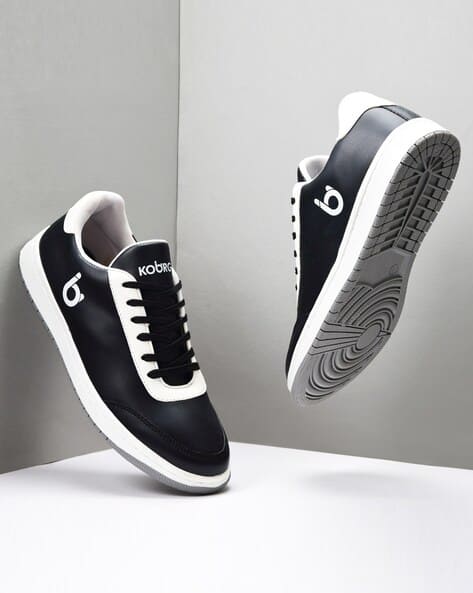KOBURG Men Colourblock Lace-Up Sneakers