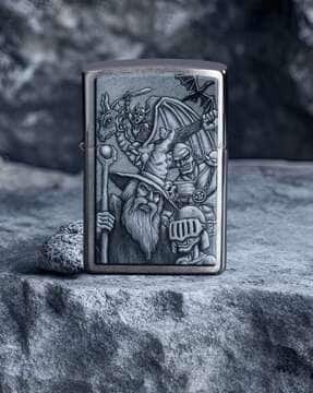 Buy ZIPPO Zippo Mystical Beings Design  Online | Ajio.com