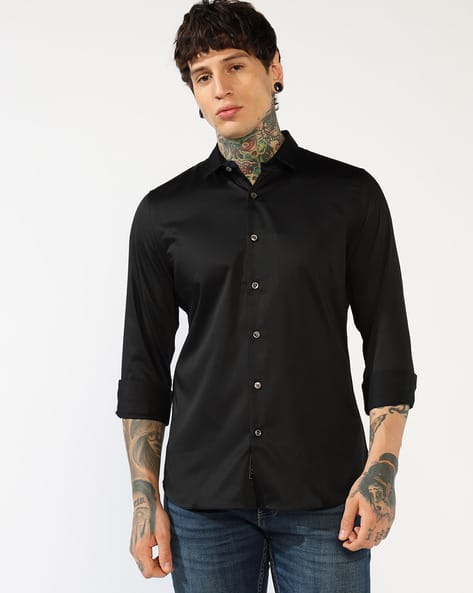 Classic Slim Fit Long-Sleeve Shirt